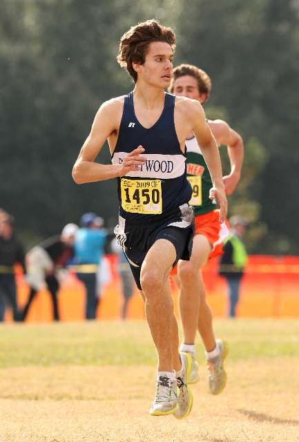 2009 CIF XC Boys D5-071.JPG - 2009 California CIF Cross Country Championships, Woodward Park, Fresno, California